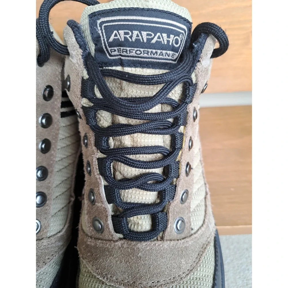 Arapaho Performance Men's Hiking Boots Tan/Brown  Leather/Mesh Blitz 2002 8.5